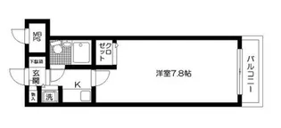 日神パレステージ三軒茶屋【4階】の間取り
