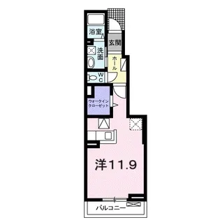 レヤリーライフI【1階】の間取り