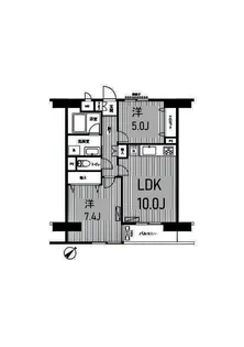 ベイ・イースト【4階】の間取り