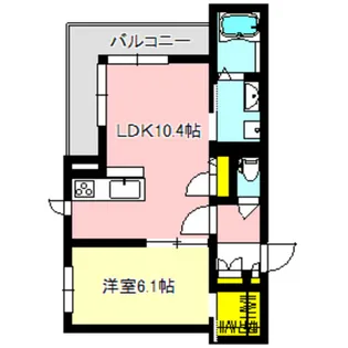 アリエッタ【2階】の間取り