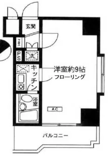 ストーク武蔵小山弐番館【8階】の間取り