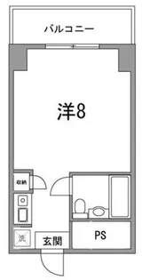 サンバレー赤坂【5階】の間取り