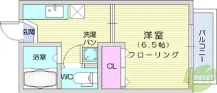 コーポグレース【1階】の間取り