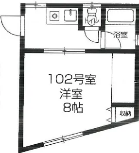NKコーポ【1階】の間取り