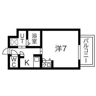 PARK HILLS今里NOA【10階】の間取り