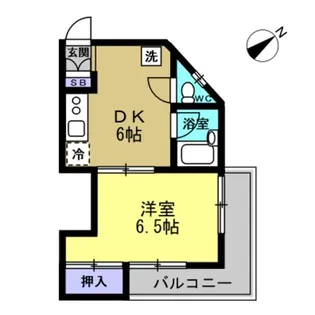 セイダイマンション【3階】の間取り