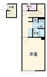 レオネクスト白仙【2階】の間取り