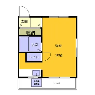 コーポ美栄【2階】の間取り