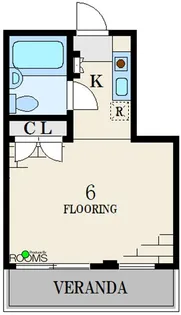 フレグランス笹塚【2階】の間取り