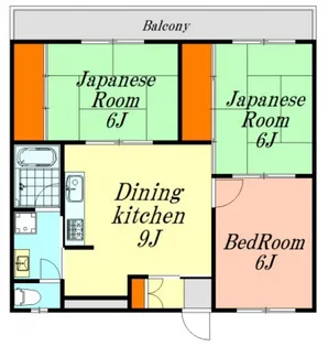 谷口マンション【2階】の間取り