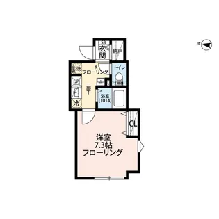 エクセラン東向島【2階】の間取り