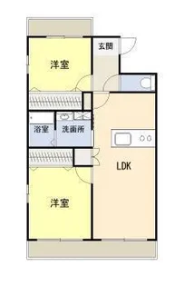 レセーナ【3階】の間取り