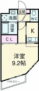 ソル・エスパシオ本千葉【4階】の間取り