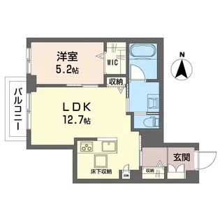 リラフォート【1階】の間取り