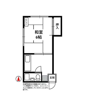 昭和ハイツ【2階】の間取り