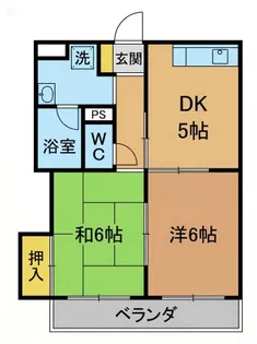 アビタ武蔵野【2階】の間取り