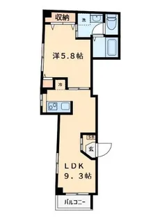 Casa Chiara【1階】の間取り