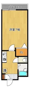 パサニア白金【1階】の間取り