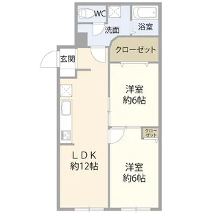 ライオンズマンション高円寺南【5階】の間取り
