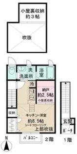 ルミエール【2階】の間取り