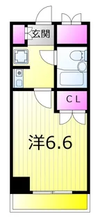 第14シントウキョウビル【5階】の間取り