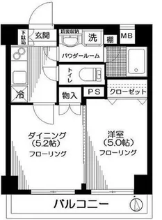 日神デュオステージ大森【4階】の間取り
