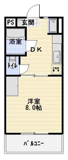 メルベーユI【2階】の間取り