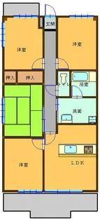 ザ・チェリーパークホームズ【5階】の間取り
