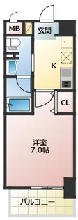 URBANLINK森小路駅前【1階】の間取り