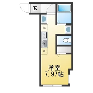 キャトルズ南矢名【1階】の間取り