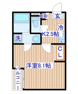 花雫とくつろぐカヌレ【1階】の間取り