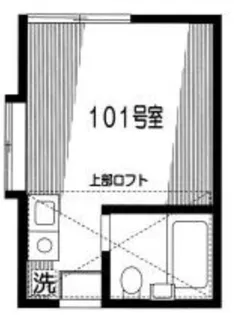 ヴィラウジタ【1階】の間取り