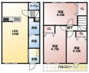 Village du purunierの間取り