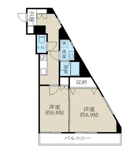 フェアリザワールド【2階】の間取り