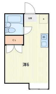 クレスト青戸【1階】の間取り