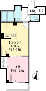 エスポワール【3階】の間取り