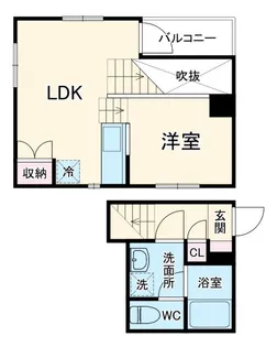 Ambra【1階】の間取り