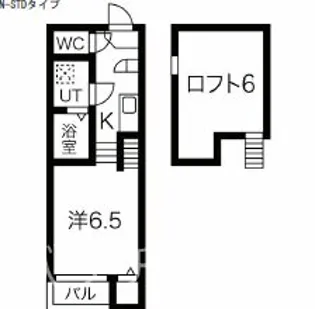 アインス グリュック【1階】の間取り