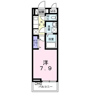 コリーヌ ソレイユ II【3階】の間取り