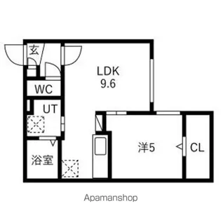 仮)発寒2ー3MS【3階】の間取り