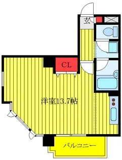 San patio【5階】の間取り