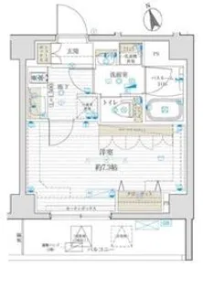 ブライズ神楽坂DUE【5階】の間取り