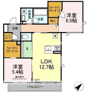AN Residence【2階】の間取り
