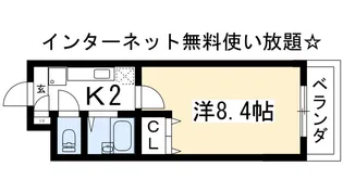 NORTH SQUARE-II【1階】の間取り