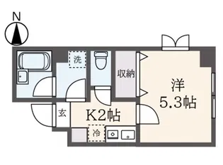 ブルーム・永福町【3階】の間取り