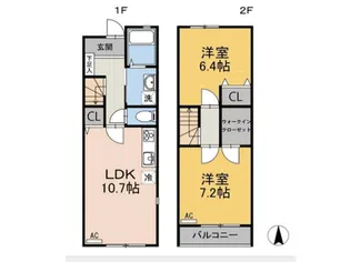 アルヴィータB棟の間取り