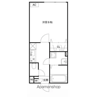 MQuarto本千葉【2階】の間取り