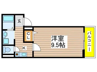 プライムスクエアII【1階】の間取り
