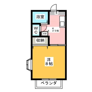 アーバンヒルズ178【2階】の間取り