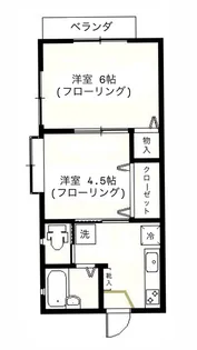 メゾン上【1階】の間取り
